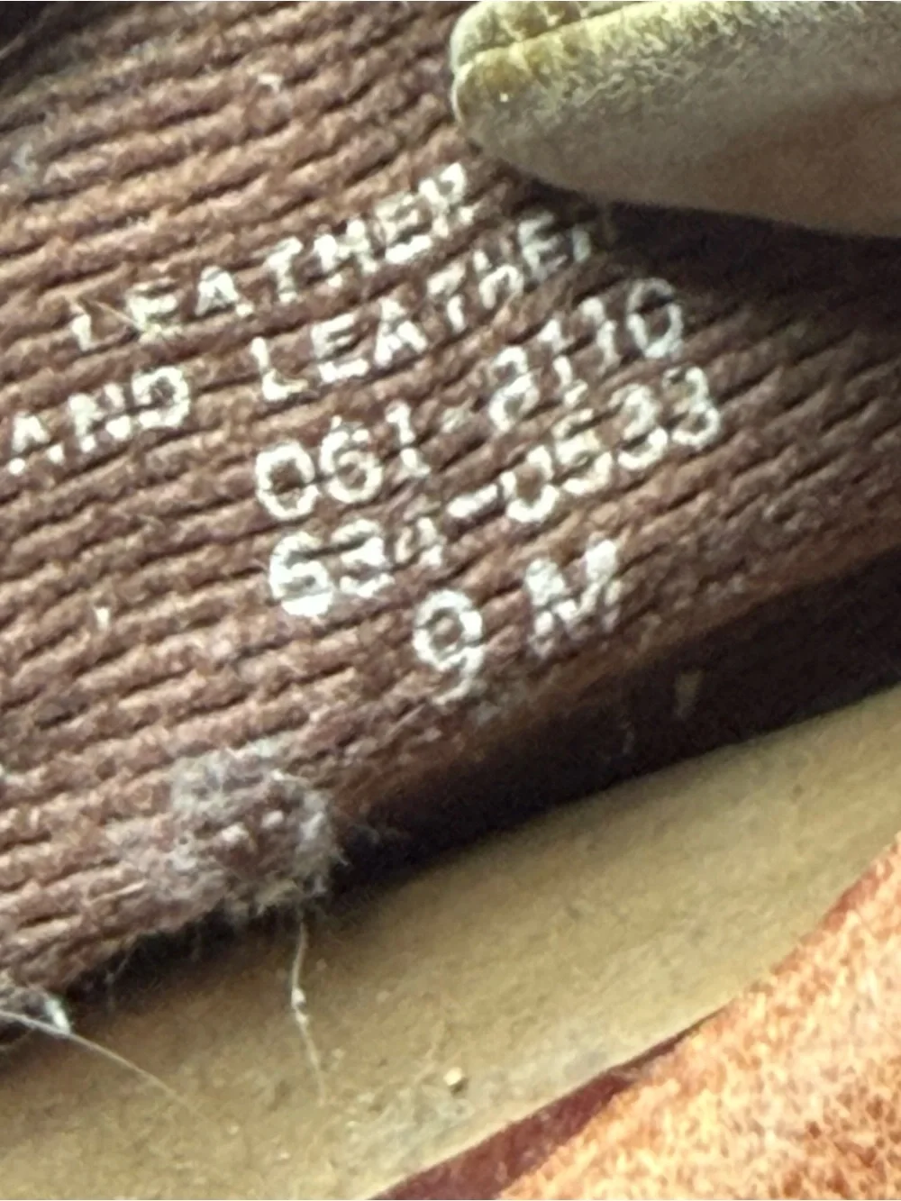Vintage St John’s Bay Leather Tan Boots Men’s 9 M